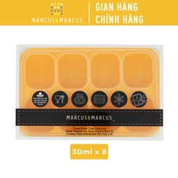 Thumbnail Khay silicon trữ đông đồ ăn dặm cho bé Marcus & Marcus – Lola (30ml x 8 ngăn) 1
