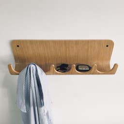 Thumbnail Móc treo quần áo Gỗ uốn cong Plyconcept Sunset Wall Rack - Gỗ Sồi 2