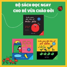Thumbnail Sách - Combo boardbook bồi cứng thiết kế riêng cho trẻ 0-3 tuổi - Crabit Kidbooks 3