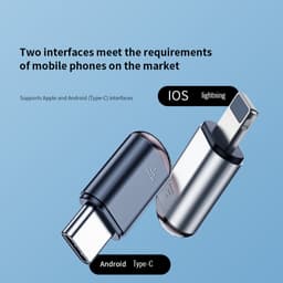 Thumbnail Aubess Di Động Viên Điện Thoại Đa Năng Điều Khiển Từ Xa IR Bộ Chuyển Đổi Mini Type-C/Micro USB/Lightning Ios Giao Diện Điều Khiển Ứng Dụng Thông Minh 1