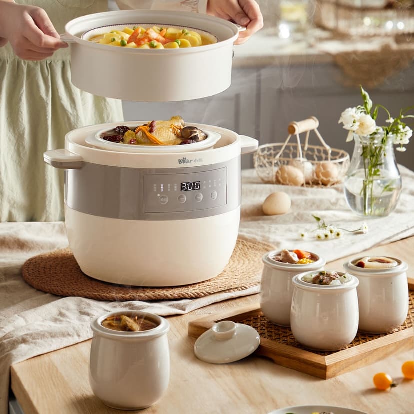 Ảnh Nồi nấu chậm đa năng 2.5L Bear DDZ-B25Q3 - Hàng Chính Hãng 3