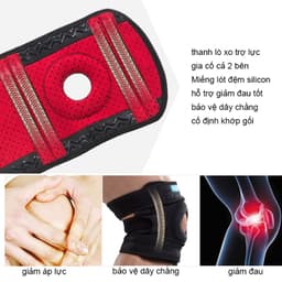 Thumbnail Đai Quấn Bảo Vệ Đầu Gối AOLIKES Trợ Lực Khớp Gối Bảo Vệ Dây Chằng Hạn Chế Chấn Thương BG05 3