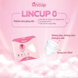 Thumbnail Cốc nguyệt san Lincup chính hãng size 25ml/34ml/40ml Nhập khẩu Mỹ, an toàn, tiện lợi 4