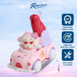 Thumbnail Đồ chơi ô tô trớn đà hình thú ngộ nghĩnh cho bé Royalcare 82255A 2