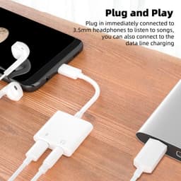 Thumbnail Dây cáp chuyển đổi âm thanh HDOORLINK Type C sang 3.5mm 2 trong 1 tiện lợi thích hợp cho điện thoại Android 3
