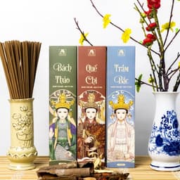 Thumbnail Nhang mùi tết Bách Thảo, Trầm Bắc, Quế Chi ít khói không hóa chất chiết xuất hoàn toàn từ thiên nhiên 3