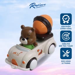 Thumbnail Đồ chơi ô tô trớn đà hình thú ngộ nghĩnh cho bé Royalcare 82255A 4