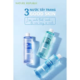 Thumbnail Nước tẩy trang Nature Republic Good Skin Cleansing Water 500ml 4