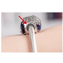 Thumbnail Nút chặn cao su cho vòng tay Charms Spacer 5 chiếc 4