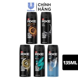 Thumbnail Xịt nước hoa nam toàn thân AXE 135ml, lưu hương và khử mùi lên đến 48h 2
