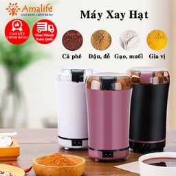 Thumbnail Máy Xay Hạt Khô, Bột Ngũ Cốc, Cafe, Thảo Dược, Các Loại Hạt Cực Nhanh Chỉ Từ 6 Đến 18 Giây Chính Hãng Amalife 1