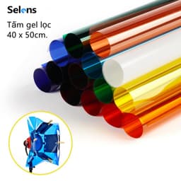 Thumbnail Tấm lọc màu SELENS chuyên nghiệp gel hỗ trợ chụp ảnh dành cho studio kích thước 16x20in/ 40x50cm 2