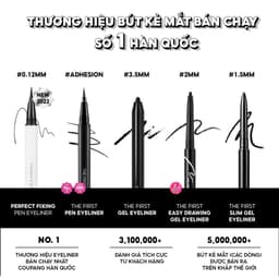 Thumbnail Bút kẻ mắt siêu mảnh, chống lem, lâu trôi Merzy Another Me The First Pen Eyeliner 0,5g 3
