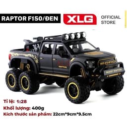Thumbnail Mô hình xe bán tải Ford Raptor F150 cao cấp tỷ lệ 1:24 dài 22 cm 3