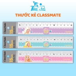 Thumbnail Thước kẻ CLASSMATE dễ thương cho bé in chìm họa tiết hoạt hình, không mờ số - Nhà sách Tâm An 1