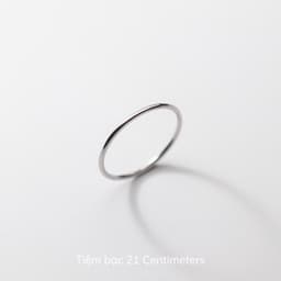 Thumbnail Nhẫn bạc Simple Nhẫn bạc Tiệm bạc 21Centimeters 2