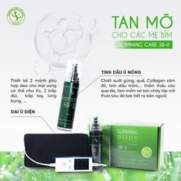 Thumbnail Ủ nóng tan mỡ Slimming Care kèm tinh dầu 100ml, đai điện cải tiến giúp cải thiện vóc dáng 4