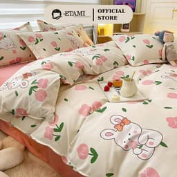 Thumbnail Bộ chăn ga gối cotton poly cute mẫu mới ETAMI miễn phí bo chun ga trải giường 2
