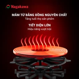 Thumbnail Bếp Điện Từ Đơn Nagakawa NAG0704 (2000W) - Kèm nồi lẩu - Bảo hàng 12 tháng - Hàng chính hãng 3