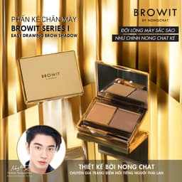 Thumbnail Phấn Kẻ Chân Mày Browit Giữ Màu Lâu Trôi Giúp Dáng Mày Sống Động Easy Drawing Brow Shadow 4g Series1 2