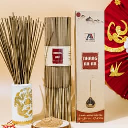 Thumbnail Nhang Hương Bài 1kg AN AN chiều dài 30cm 40cm mùi thơm dịu nhẹ, tiết kiệm hơn 4