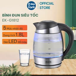 Thumbnail Bình Đun Siêu Tốc Ecalite EK-G1812 (1.8L) - Đèn LED Đổi Màu 1