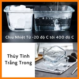 Thumbnail Bộ túi hộp cơm thủy tinh COBACOOK - CCR43BL 4
