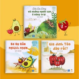 Thumbnail Bộ Sách Chu Du Cùng Những Người Bạn - Bơ Bụ Bẫm, Táo Tươi Tắn, Dâu Dịu Dàng - Cho Trẻ 0-3 4-6 Tuổi 1