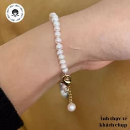 Thumbnail Vòng Tay Ngọc Trai Hạt Nhí 3ly Khóa Bạc Tròn Dễ Thương, Thời Trang - Ngọc Trai Trường Thịnh 3