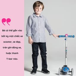Thumbnail Bộ Tín Hiệu Còi, Đèn Globber Mini Buzzer – Hồng 3