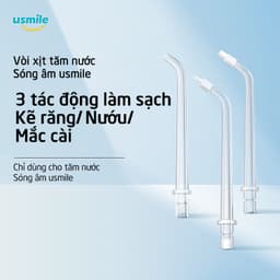 Thumbnail Bộ 2 vòi xịt thay thế của máy tăm nước usmile - Phụ kiện chính hãng 1