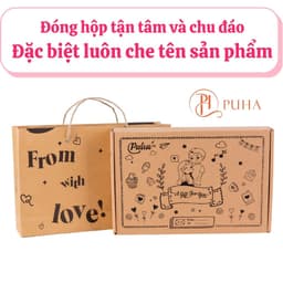 Thumbnail Túi chườm bụng kinh PUHA, trườm nóng sưởi ấm giảm đau, quà tặng bạn gái ngày sinh nhật, noel 2