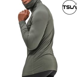 Thumbnail Áo giữ nhiệt nam LÓT LÔNG DEVOPS cổ lọ tay dài form ôm body gym chạy bộ đá bóng rổ TSLA DET2022 4