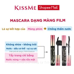 Thumbnail Mascara màng film nâng cong dày mi Kissme Heroine Make Curl Waterproof Mascara Advanced Film 6G 3