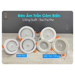 Thumbnail Đèn Led Âm Trần Energy Green Lighting Cảm Biến 5W-7W-9W DL-604 - Chip Led Siêu Sáng - Ánh Sáng Trắng - Bảo Hành 1 Năm 1
