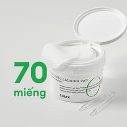 Thumbnail Bông Tẩy Tế Bào Chết Hoá Học Dịu Da (0.25 % PHA, Trà Xanh) COSRX One Step Green Calming Pad 70 Miếng 2