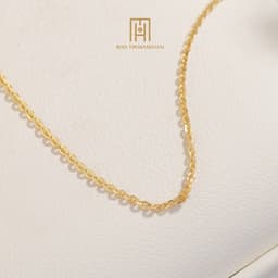 Thumbnail Dây chuyền vàng 10K dáng xích chữ O nhỏ vàng vàng Bảo Tín Mạnh Hải PYD1V10KD0-210005 2