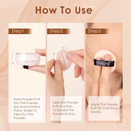 Thumbnail Phấn phủ FOCALLURE 3 màu sắc tùy chọn trang điểm nền thời trang 7g 4