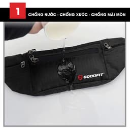 Thumbnail Đai chạy bộ, túi đeo hông chạy bộ đựng điện thoại chống nước GoodFit GF108RB 3