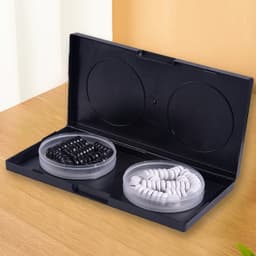 Thumbnail Bộ cờ vây nam châm cỡ lớn 37x37cm kiêm cờ ca rô có bàn là hộp đựng chính hãng Amalife 4