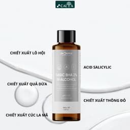 Thumbnail Dung Dịch Tẩy Tế Bào Chết DrCeutics Basic BHA 2% In Alcohol Nền Cồn, Thu Nhỏ Lỗ Chân Lông 100ml 3