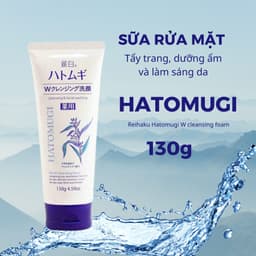 Thumbnail Combo sữa tắm 800ml sữa rửa mặt 130g dưỡng ẩm làm trắng da Reihaku Hatomugi ý dĩ - Bahachiha 3