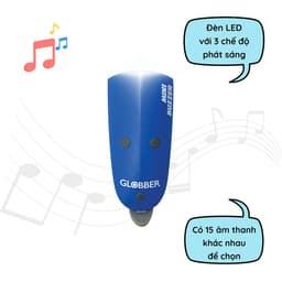 Thumbnail Bộ tín hiệu còi đèn Globber Mini Buzzer – Xanh dương 2