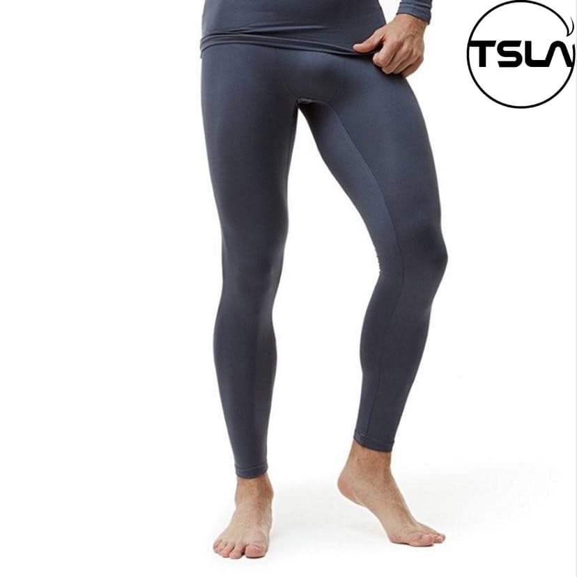 Ảnh Quần legging nam LÓT LÔNG vải mềm mịn nhẹ mỏng thoáng khí form ôm mặc bên trong cực ấm 4