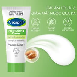 Thumbnail Kem Dưỡng Ẩm Cetaphil Moisturising Cream & Lotion Dịu Nhẹ 50G - 118ML - 200ML 3