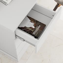Thumbnail GRANDOLA, Bàn làm việc, bàn học, 1 bên tủ DEK_010, 150x50x76cm, bàn gỗ Scandi Home 2