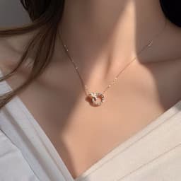 Thumbnail Dây chuyền nữ LAMY Sweet Love Necklace Silver 6003 3