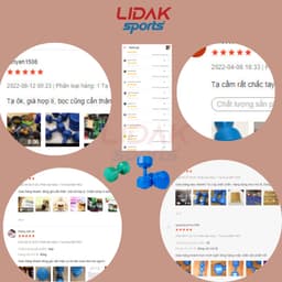 Thumbnail Tạ tay nhựa 6kg Lidak, tập gym cải thiện cơ bắp tại nhà - LIDAK SPORT 4