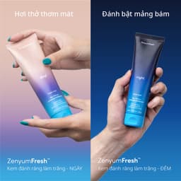 Thumbnail Bộ 2 Kem Đánh Răng Zenyum Fresh Ngày Và Đêm [Kem đêm HSD 9/2025] 1