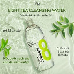Thumbnail Nước Tẩy Trang Làm Sạch Da/Dưỡng Ẩm Không Chứa Cồn BOM Eight Tea 500ml 2